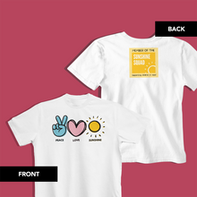 Load image into Gallery viewer, Peace Love &amp; Sunshine - Baby Onesie or T-Shirt
