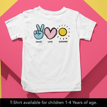 Load image into Gallery viewer, Peace Love &amp; Sunshine - Baby Onesie or T-Shirt
