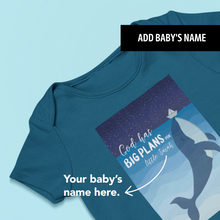 Load image into Gallery viewer, God has Big Plans for Little Me Onesie or T-Shirt
