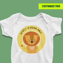 Load image into Gallery viewer, A-roar-able Lion Onesie or T-Shirt
