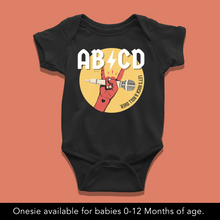 Load image into Gallery viewer, ABCD - Rock &amp; Roll Onesie or T-Shirt
