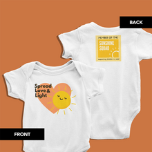 Load image into Gallery viewer, Spread Love &amp; Light - Baby Onesie or T-Shirt
