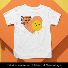 Load image into Gallery viewer, Spread Love &amp; Light - Baby Onesie or T-Shirt
