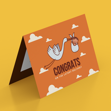 Load image into Gallery viewer, Stork Delivery - Customised Greeting Card
