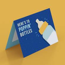 Load image into Gallery viewer, Poppin&#39; Bottles - Customised Greeting Card

