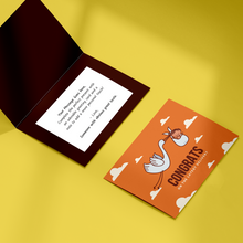 Load image into Gallery viewer, Stork Delivery - Customised Greeting Card
