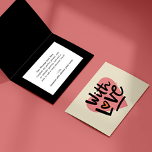 Load image into Gallery viewer, Sent With Love - Customised Greeting Card
