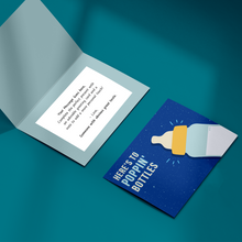 Load image into Gallery viewer, Poppin&#39; Bottles - Customised Greeting Card
