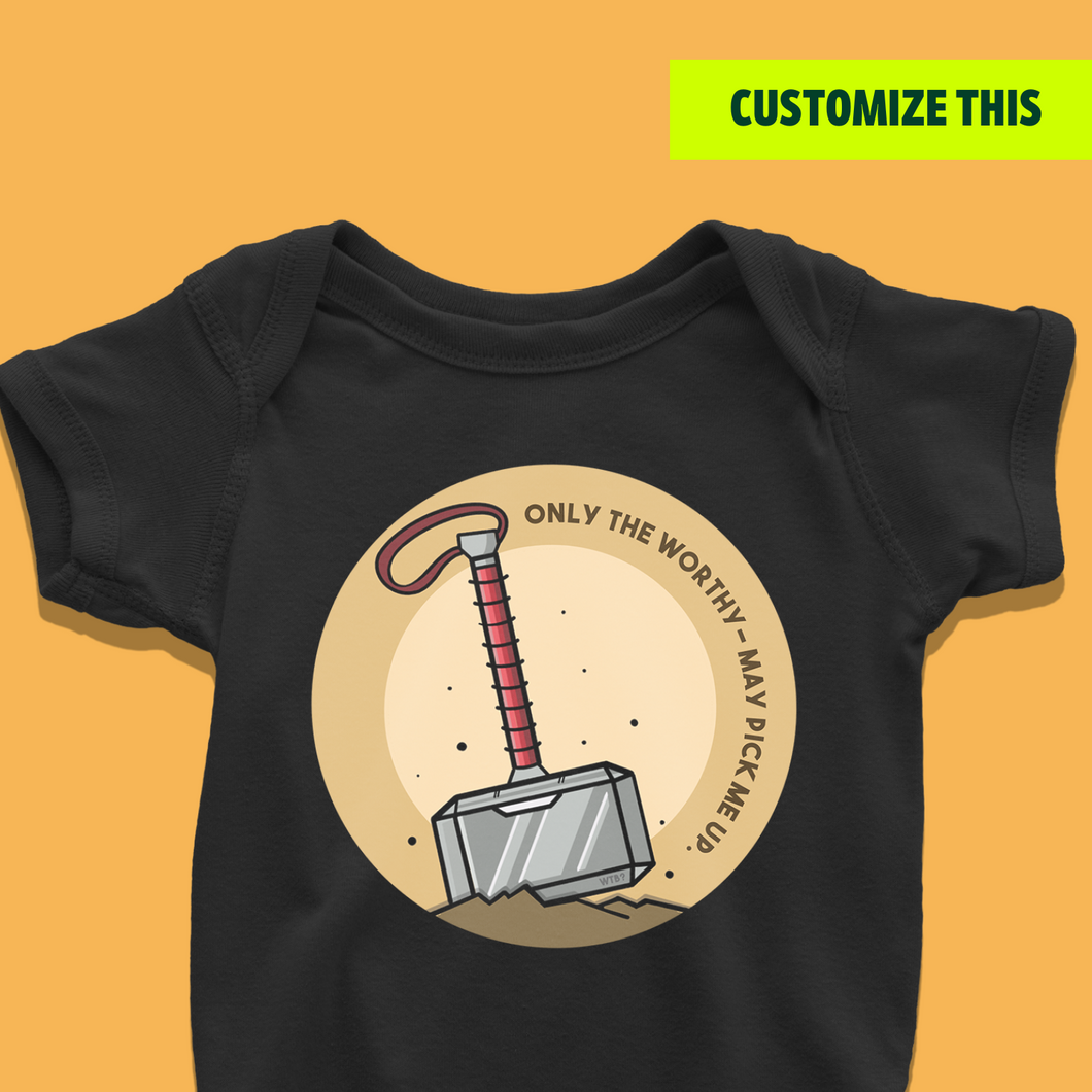 Baby of Asgard - Worthy Ones Onesie or T-Shirt