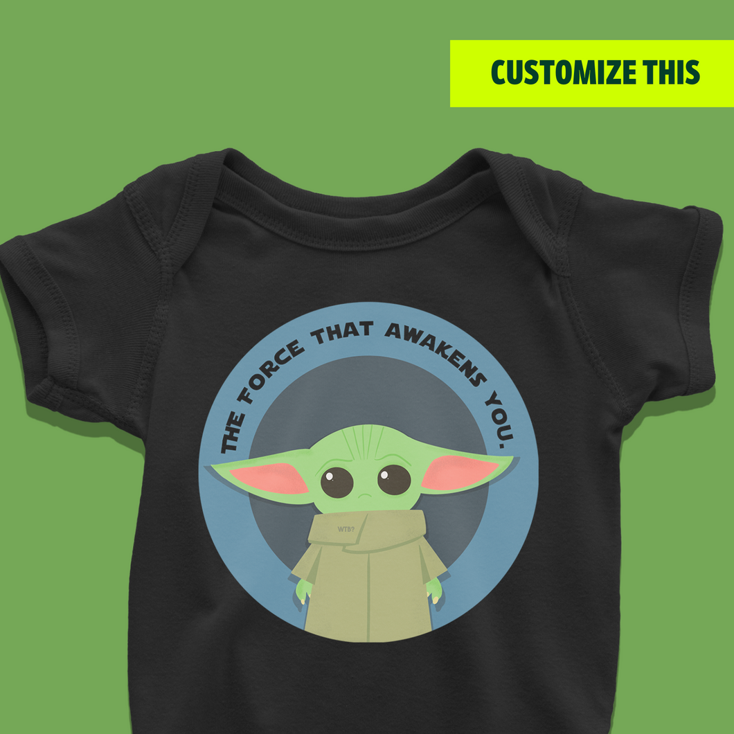 YODA-One-I-Want Onesie or T-Shirt