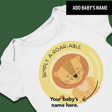 Load image into Gallery viewer, A-roar-able Lion Onesie or T-Shirt

